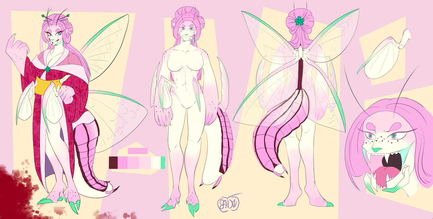 Lady Mantis (©Satomi-Mreow)