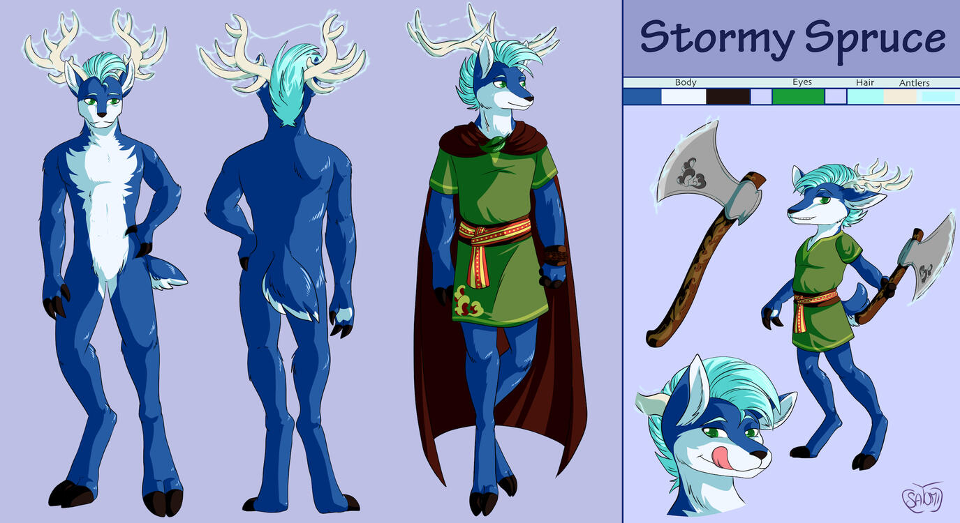 Stormy Spruce (© Stormy)