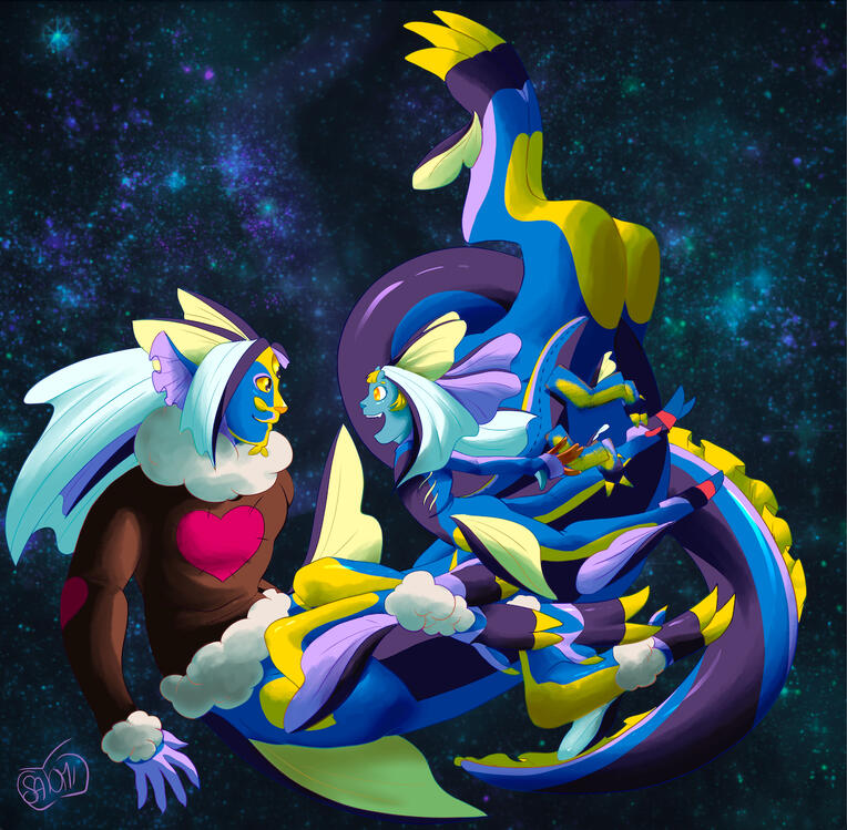 Eelijha &amp; Patches (© Satomi-Mreow)